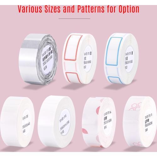 Thermal Printing Label Paper Barcode Price Size Name Blank Labels Waterproof Tear Resistant for Home Organizer Supermarket Store