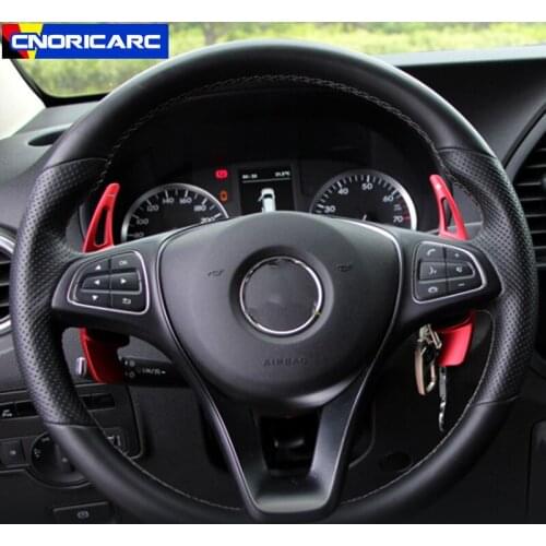 Car Steering Wheel Shift Paddle Extension Shifter Cover Trim For Mercedes Benz CLA GLA GLS GLE A C S Class Interior Accessories