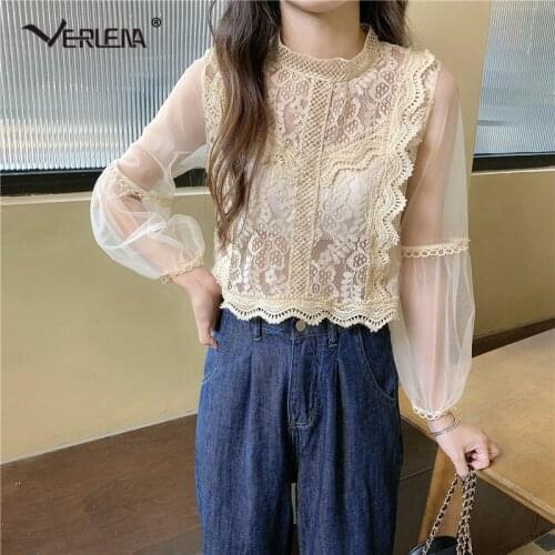 Прозрачные блузки Verlena China At AliExpress