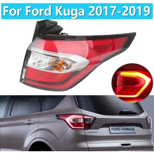 For Ford Kuga 2017 2018 2019 High Quality Tail Light New LED Tail Lights Car Styling Tail lamp Fog Light For Focus Sedan