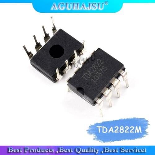 10PCS TDA2822M TDA2822 DIP DIP8 New original