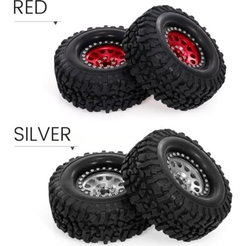 2 Pieces Rc Car Tires, Rubber Tire Wheel Tires for 1:10 Hsp