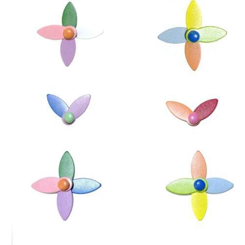 200pcs Mix Color Brads Latch Scrapbooking Locks Buttons DIY Christmas Gift Embellishment Photo Frame Rotating Diy Accessories