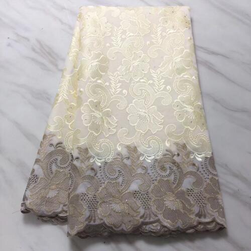 African Cotton Swiss Voile Lace Fabric High Quality Stones Swiss Voile Lace In Switzerland Cotton African Lace Fabric PL29301