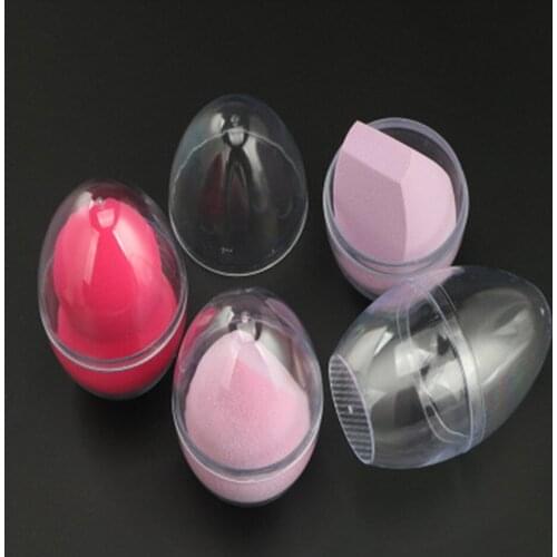 Puff Holder Stand Beauty Makeup Powder Puff Storage Box Egg Sponge Drying Storage Box Egg Shaped Puff Case