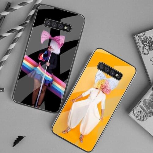 Sia Kate Isobelle Furler Phone Case Tempered Glass For Samsung S20 Plus S7 S8 S9 S10 Plus Note 8 9 10 Plus