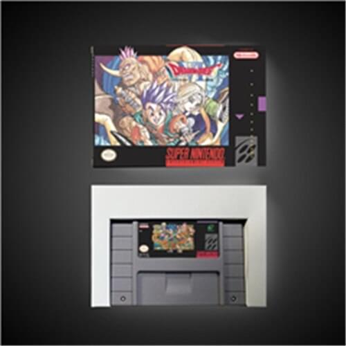 Dragon Quest VI 6 - RPG Game Card Battery Save US Version Retail Box