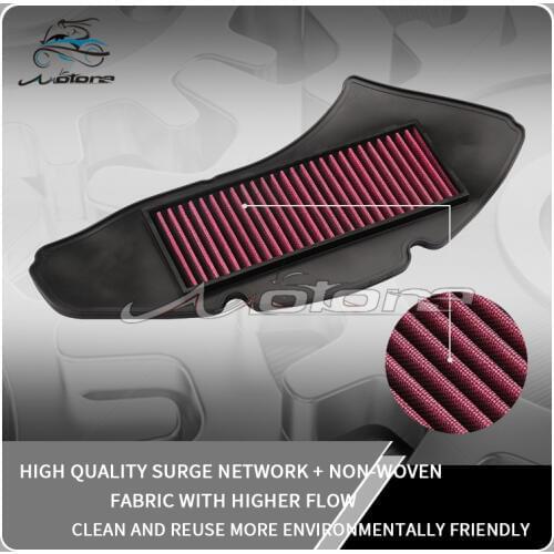 For N-MAX 125 NMAX 155 2015 - 2019 Motorcycle High Flow Air Cleaner Filter Element NMAX125 NMAX155 N MAX 2016 2017 2018