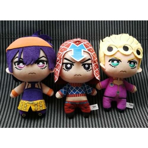 JoJos Bizarre Adventure Golden Wind Plush Giorno Narancia Mista stuffed plush toy doll