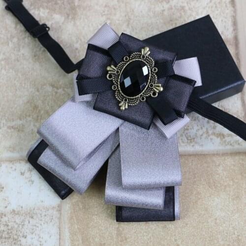 New British Bow Tie Mens and Womens Formal Bow Tie Bridegrooms Best Mans Bow Tie Korean Tassel Multicolor Bow Tie