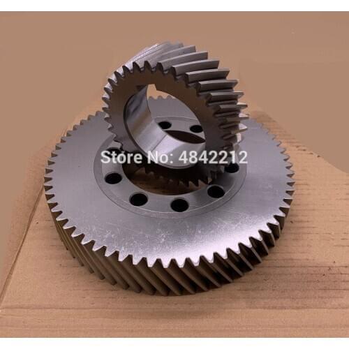 Free shipping genuine AC GA90-160 air compressor gear wheel set 1614933200/1614933300