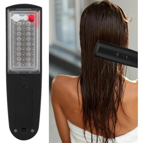 Professional Electric Scalp Vibration Massage Comb Portable Serum Import Hair Care Scalp Therapy Comb Styling Tool Accessory