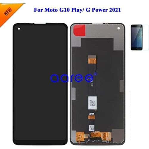 Tested Original LCD Screen For Moto G10 Play LCD Display For Moto G Power 2021 Display LCD Screen Touch Digitizer Assembly