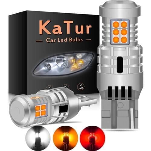 2pcs Canbus 2400Lm T20 W21W WY21W 7440 1156 BA15S P21W BAU15S PY21W 1157 BAY15D 3157 7443 Led Turn Signal Lights 3030 3020 SMD