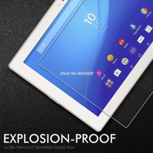 Tempered Glass For Sony Xperia Z2 Z4 Z3 Tablet SGP511 SGP512 SGP521 SGP771 SGP712 10.1 inch Screen Protector Protective Film