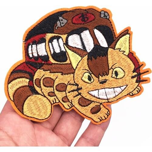 1Pcs Cartoon Animal Tiger Patches for Clothes Embroidery Appliques Child Clothing Accessories Badge