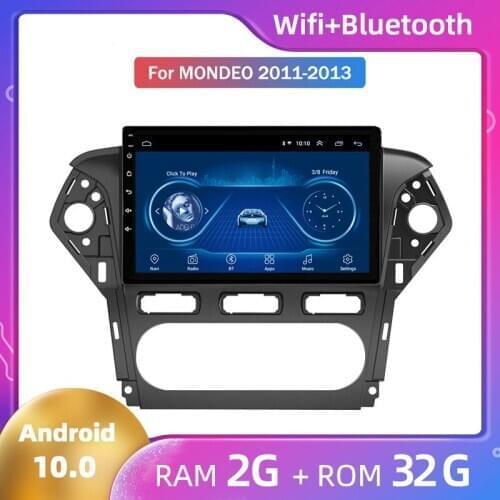 Android 10.0 GPS Navigation Touchscreen Quad-core for Ford Mondeo 2011 2012 2013 Android GPS Large Screen Intelligent Machine