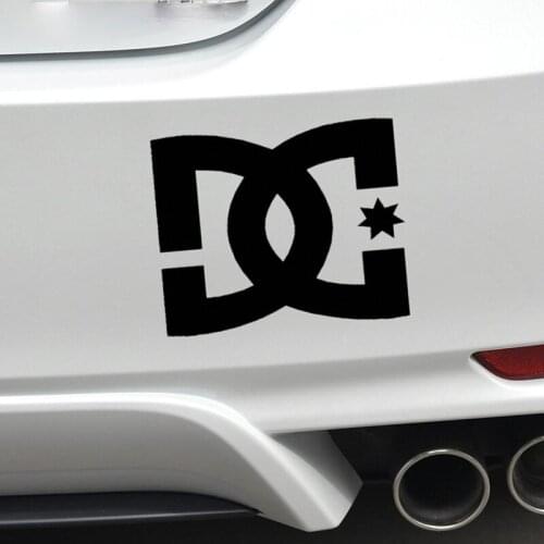 DC Block Car Stickers Funny Creative Decals Decoration for Fuel Tank Cap Windshield Auto Tuning Styling D40