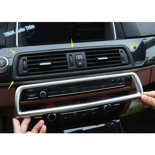 Lapetus For BMW 5 Series F10 525i 535i 2011 - 2016 ABS Auto Styling Central Air Conditioning AC Outlet Vent Cover Trim 1 Pcs