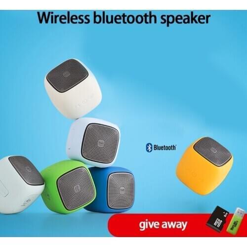 KYYSLB Bun 10W Wireless Bluetooth Power Amplifier Speaker Mini Speaker Portable Phone Card Subwoofer