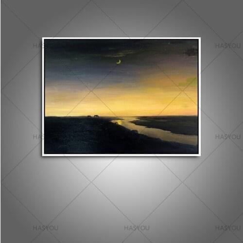 Big size Impressionist decoration Van Gogh The Starry Night wall art picture star Canvas Oil Painting living room unframed