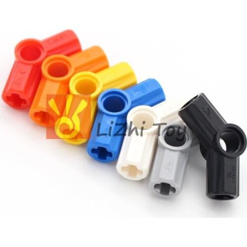 Technic Parts 32192 Axle and Pin Connector Angled #4 Bricks Building Blocks Parts DIY Accessories Compatible with Legoed-Toy