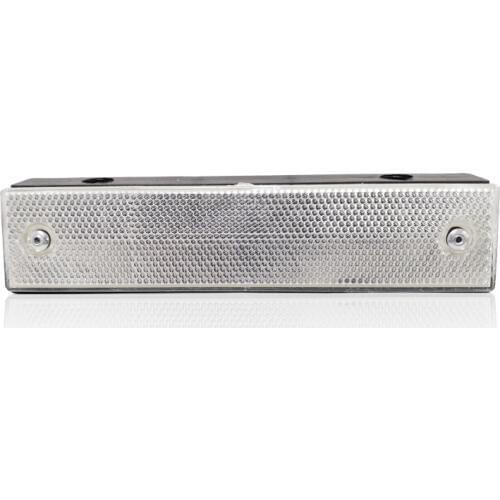 Double White Driveway Guardrail Delineator Road Reflective Reflector