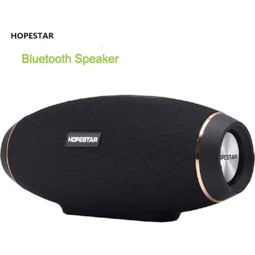 HOPESTAR H20 Wireless Portable Loudspeaker Bluetooth Speaker 30W Waterproof Outdoor Bass Effect with Power Bank USB AUX Mobile