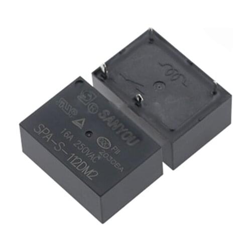 HOT NEW 12V Relay SPA-S-112DM2 SPA S 112DM2 SPAS112DM2 A set of normally open 12VDC DC12V 12VDC 16A 250VAC 4PIN