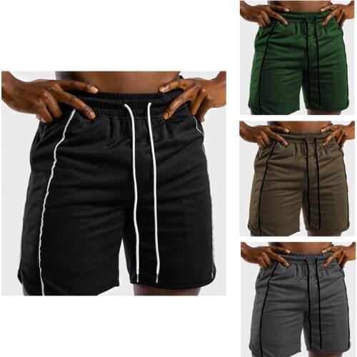 Brand Summer New Gym Mens Sport Running Shorts Quick Dry Workout Short Pants GYM Wear Men Soccer Tennis Training Beach Shorts DK