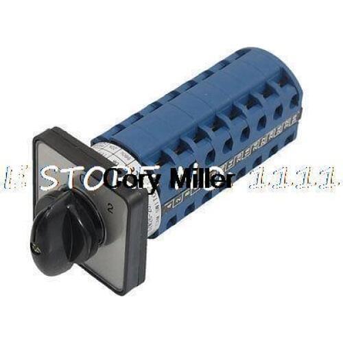 AC 660V 20A 32 Terminals 3 Positions Rotary Selector Cam Changeover Switch