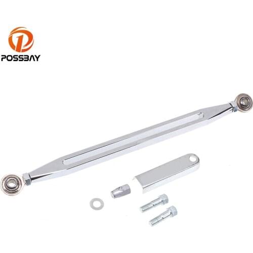 POSSBAY Shifter Lever Motorcycle Shift Linkage for Harley Touring Electra Street Road Glide King for Harley Davidson 1980-2017