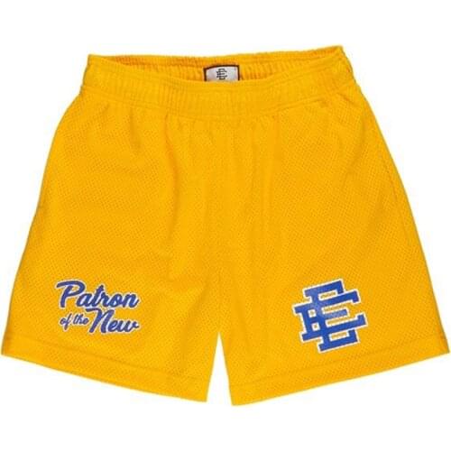 Eric Emanuel EE Basic Short NEW YORK CITY SKYLINE 2021 mens casual shorts fitness sports pants summer gym workout mesh breathab