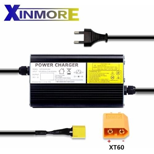 XINMORE 29V 10A 9A 8A Lead Acid Battery Charger 2 Series For 24V E-bike Battery Tool Power Supply for Electric Bicycle