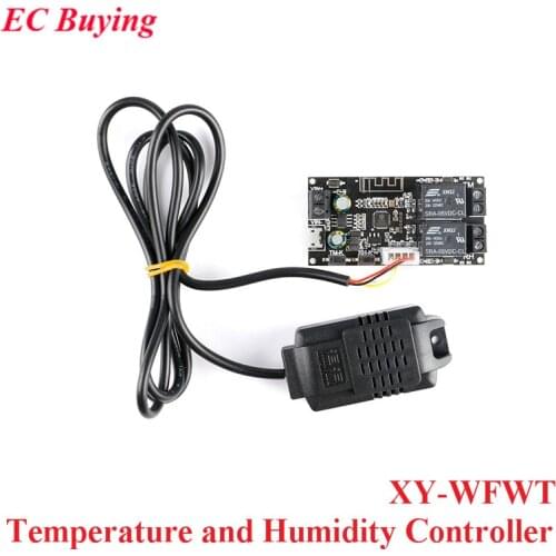 Temperature and Humidity Remote Controller Module XY-WFWT SHT20 Sensor Wireless WIFI Automatic Control Switch Board