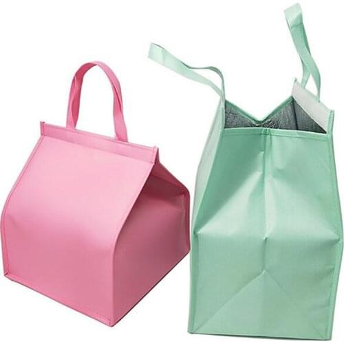 1Pcs Aluminum Foil Ice Storage Bags Insulated Beach Food Thermal Bag Durable Outdoor Boxes Foldable Cooler Bag Lunch Picnic Bag