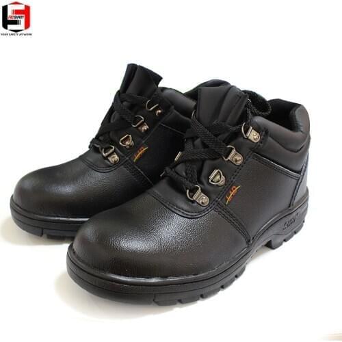 PRO SAFETY Shoes with Steel Toe Light Weight Work Safety Boots with Waterproof Leather for Men and Women