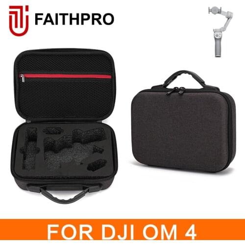 For DJI OM 4/Osmo Mobile 3 Protetive Carrying Case Handheld Stabilizer Portable Storage Bag Case Professional Handbag Accessory