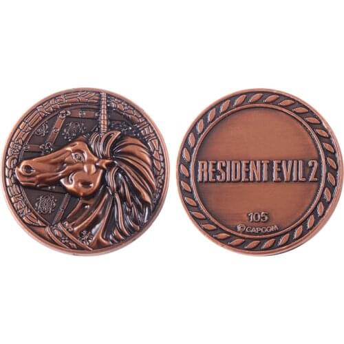 1pcs Game Residents Evils 8 Village keychain Metal Pendant Alloy Keychain Keyring Key Chain Accessories Gift