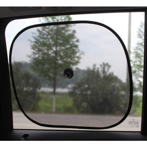 2Pcs/Set 44*36cm Black Car Sun Shade Side Car Window Sunshade Cover sun protectAuto Accessories parasole auto parasol