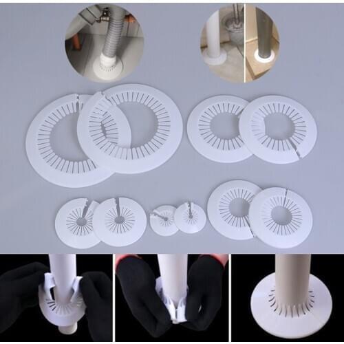 2Pcs/set Wall Hole Duct Cover Shower Faucet Angle Valve Pipe Plug Decoration Cover Pipe Fittings Accessories
