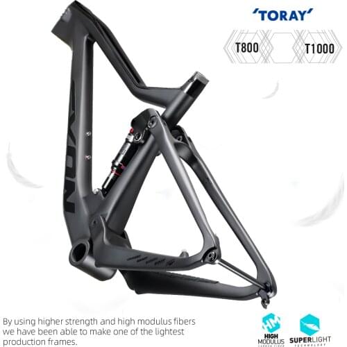 2022 LEXON Cross Country XC Bike Frame Mountain Bicycle Frame Carbon Mountain Bike Full Suspension 29 Boost frame TRIAL XC frame