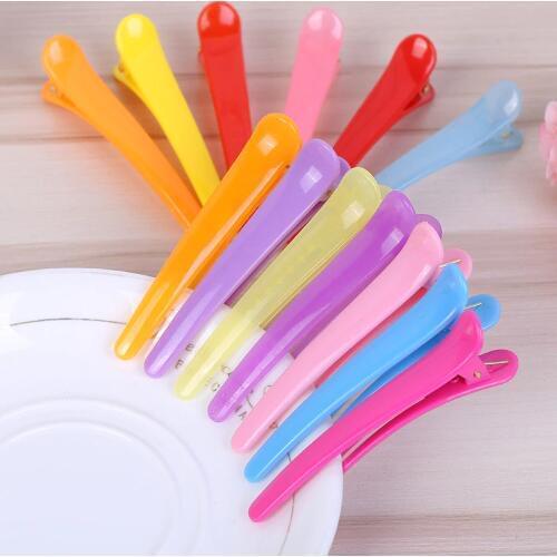 5/10Pcs Dedicated Hairpins Salon Section Grip Hair Clips Hairdressing Styling Tool Plastic Barrette Hairclip Braiding Hair Pins