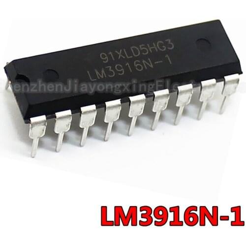 5PCS LM3916N-1 DIP18 LM3916 DIP LM3916N DIP-18