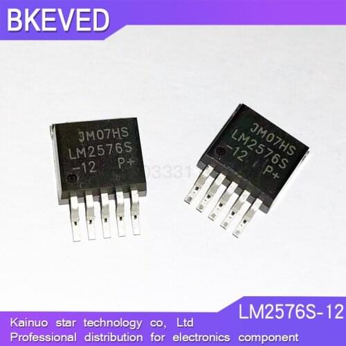 5PCS New original TO-263-5 LM2576S-12 LM2576-12 12V TO263