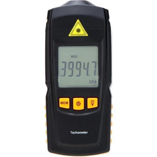 Non-contact LCD Digital Laser Tachometer Meter Tester Range 2.5-99999RPM