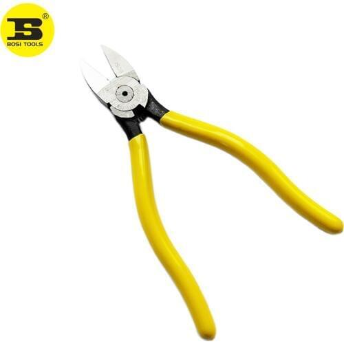 BOSI 7" Electrician Wire Cutting Pliers Plastic Nipper BS203377