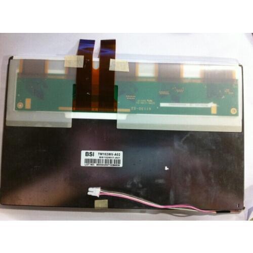 Free shipping original 10.2 inch LCD screen: TM102WV-A02 double 30P lamp CCFL