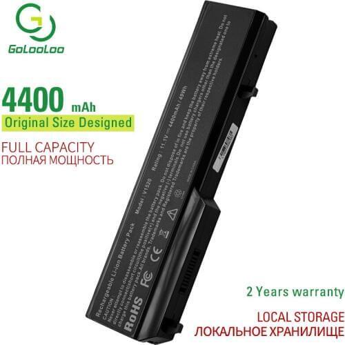 Golooloo 6 cells laptop battery For Dell Vostro 1310 1320 1510 1520 2510 N950C T112C T114C T116C U661H 451-10655 312-0859
