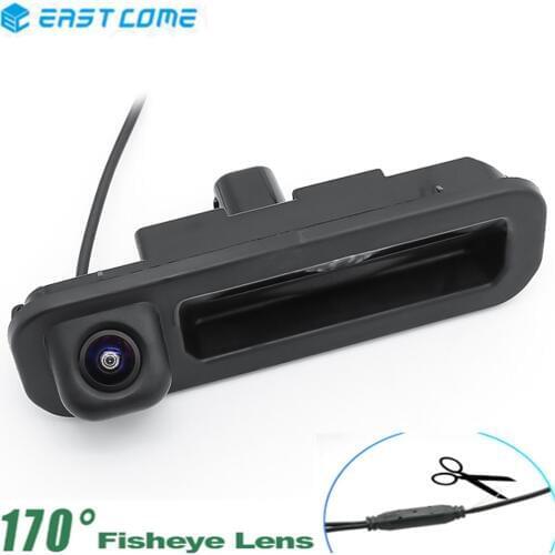 HD 1080P Reverse Camera Parking Car Rear View Camera Trunk handle For Ford Focus 2012 2013 For Focus 3 2C 3C Car Camera